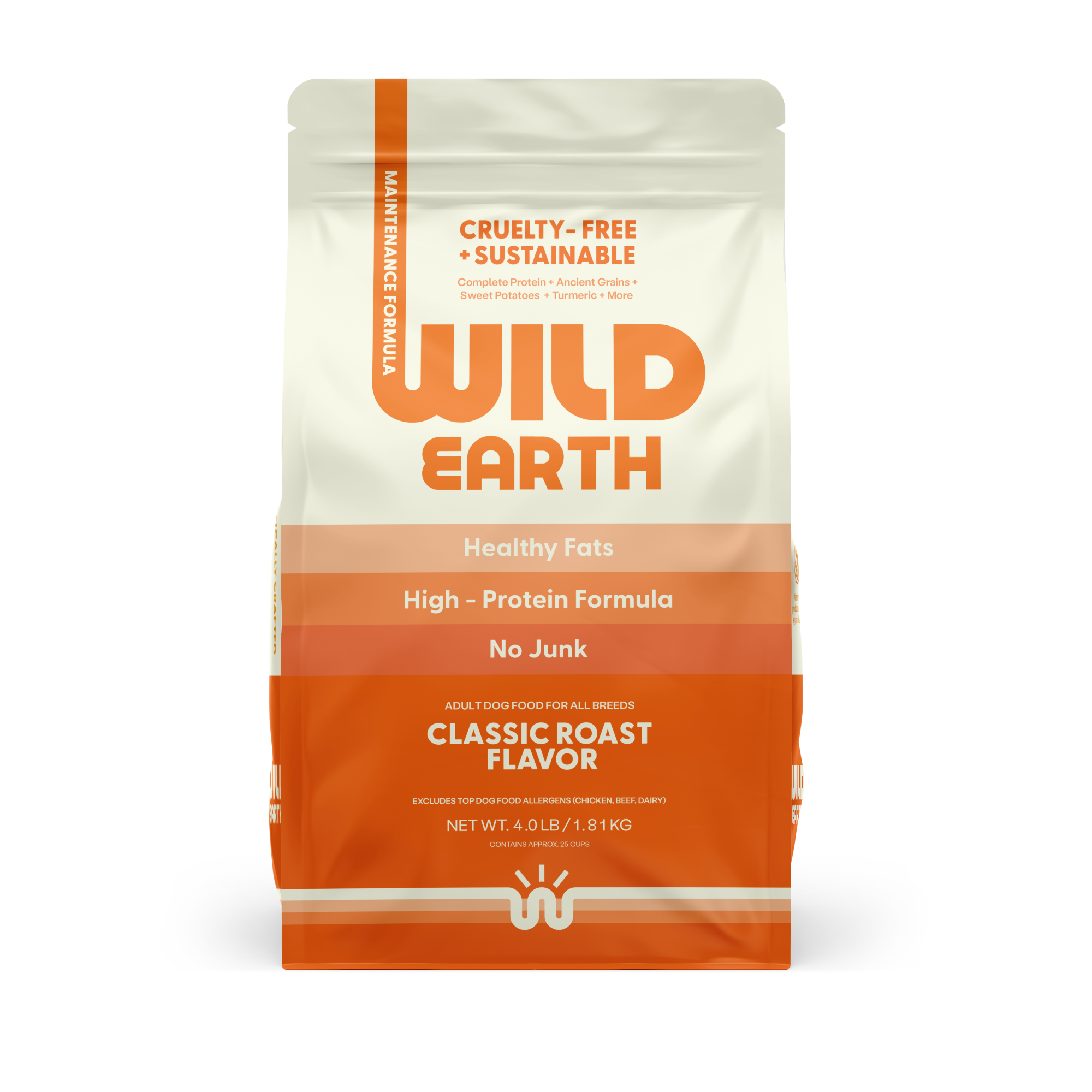 Wild Earth Classic Roast Flavor Maintenance Formula.