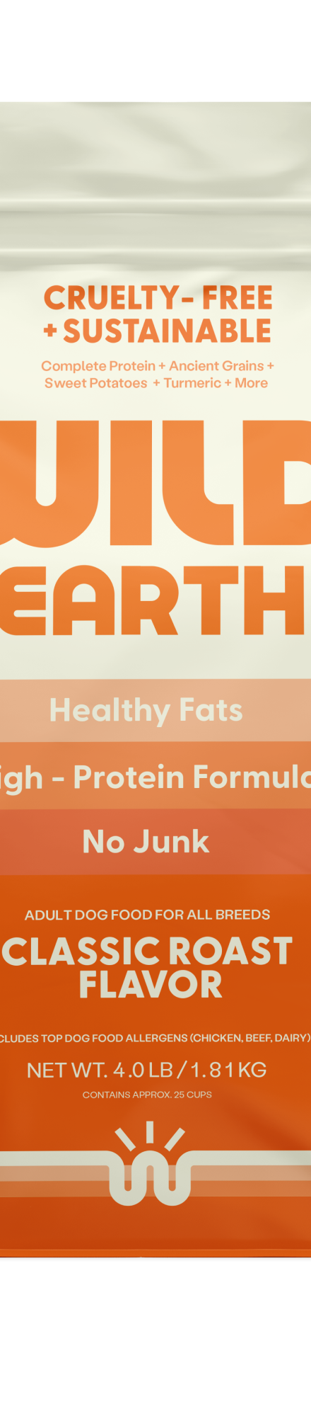 Wild Earth Classic Roast Flavor Maintenance Formula.
