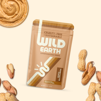 Wild Earth Peanut Butter Flavor Dog Treats