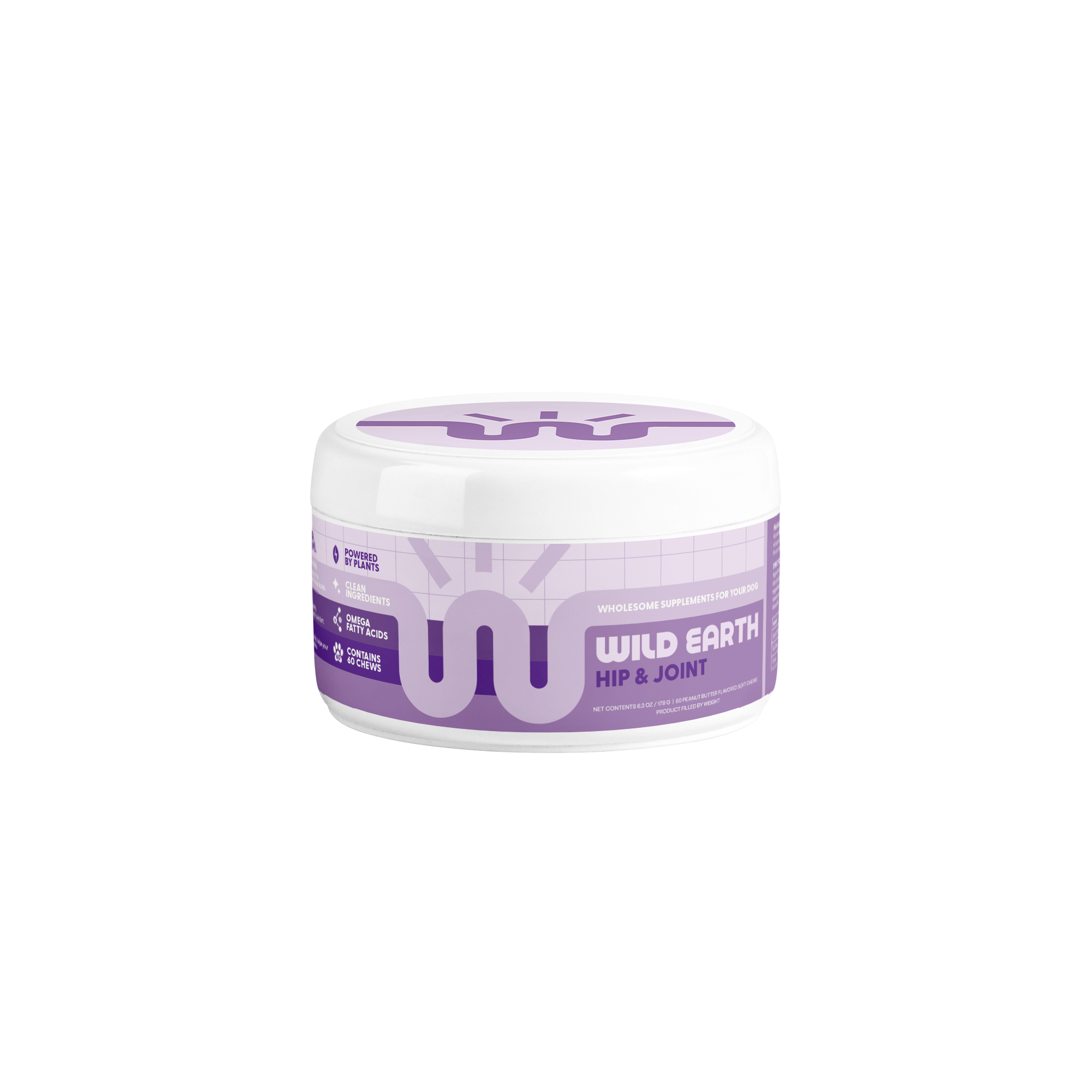 Wild Earth Hip and Join Vegan Dog Supplements