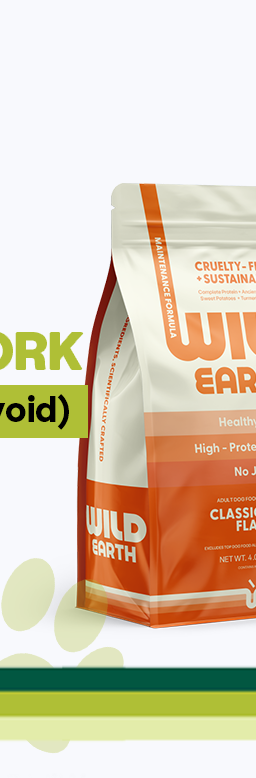 Wild Earth dog food subscription guide featuring three product bags and tips to avoid common subscription mistakes.