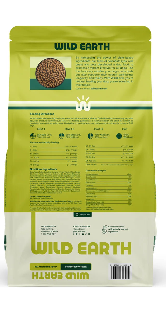 Performance Formula Dog Food
