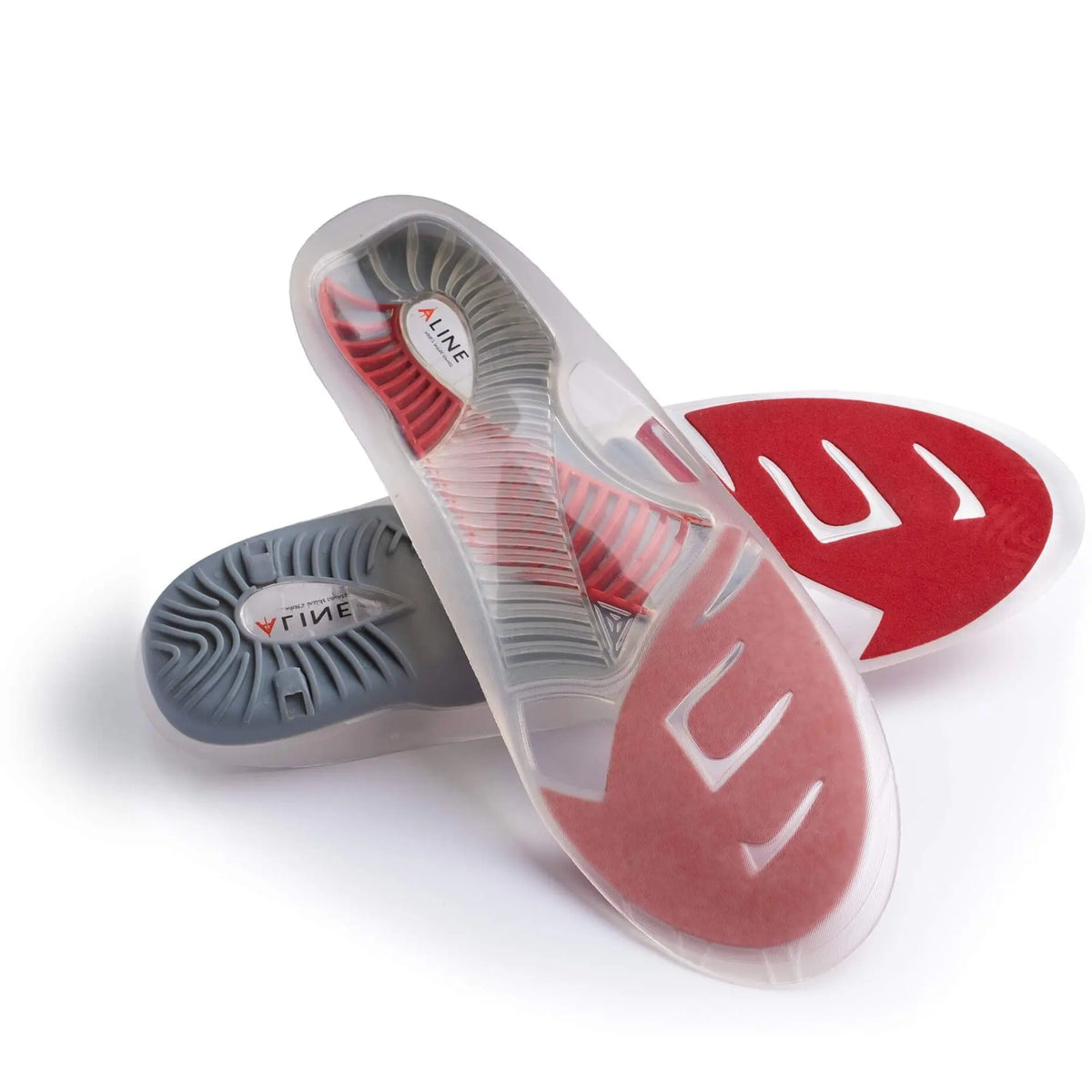 Aline insoles red for all day use 