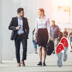 Professionals walking with ALINE Insoles.